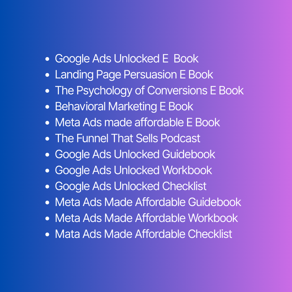 Online Marketing Masterclass 1