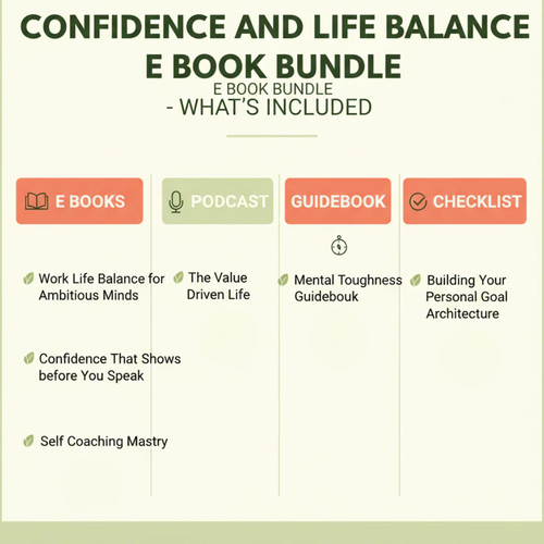 Confidence and life Balance
