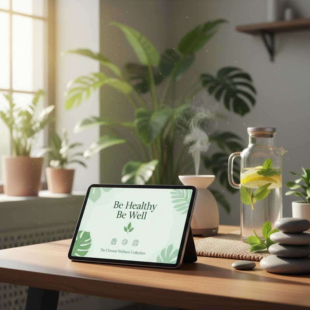 Be Healthy Be Well Square